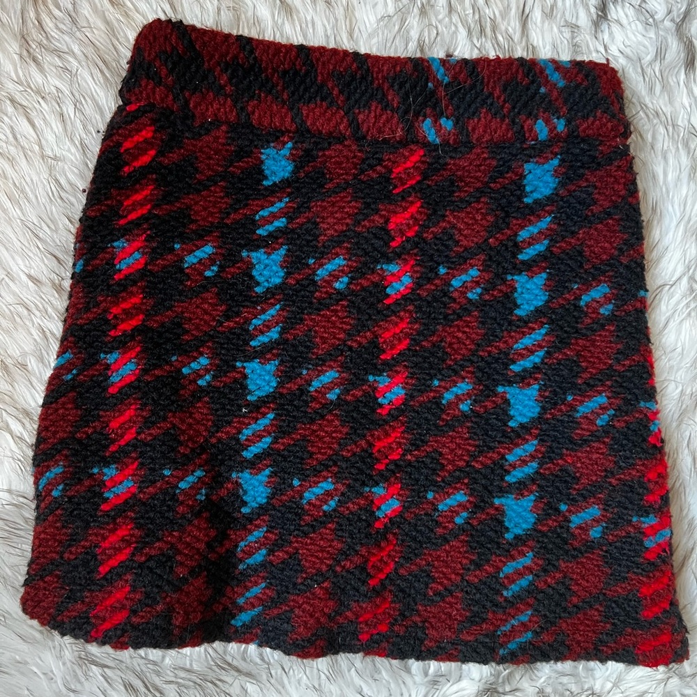 Topshop Wool Skirt